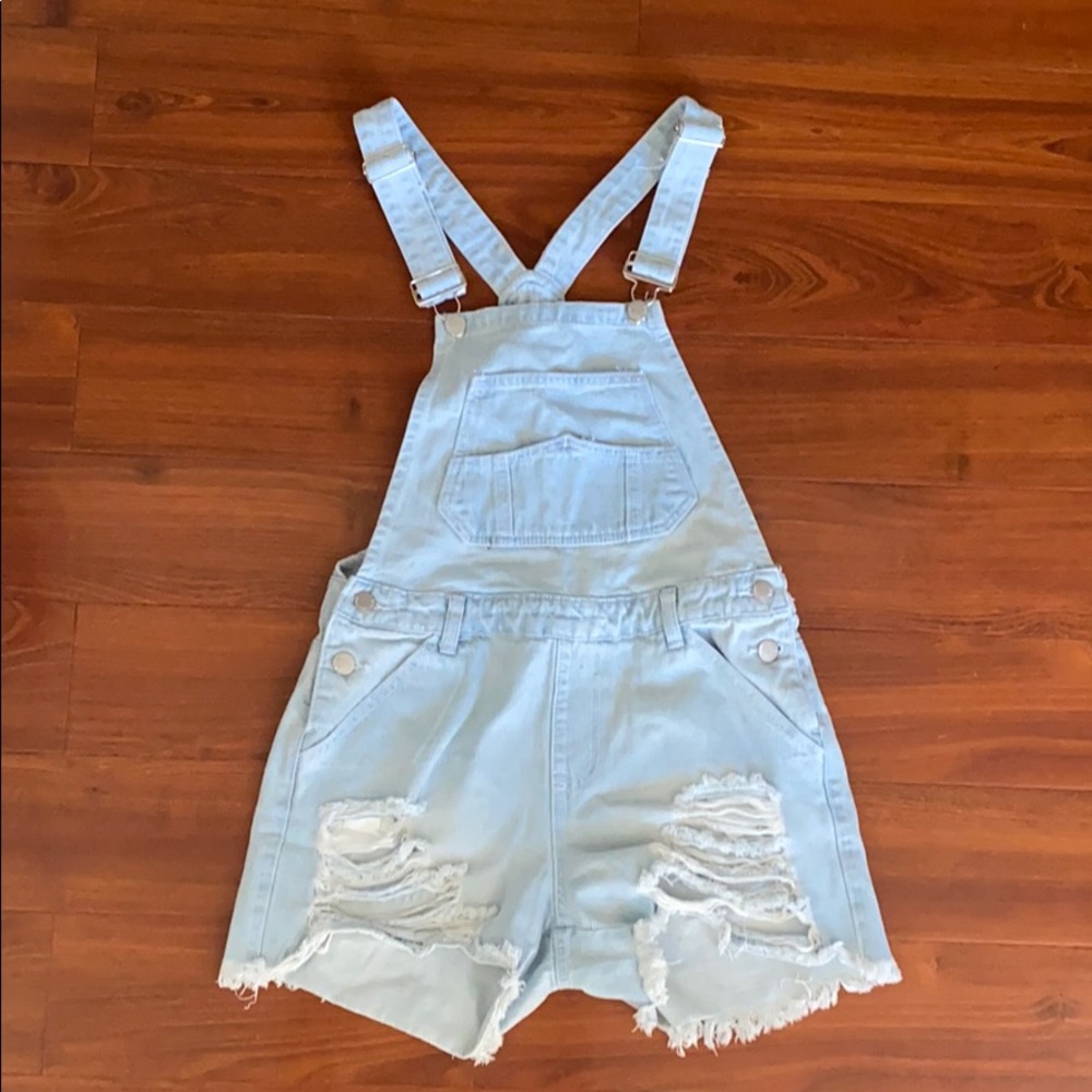 Cute jean overalls